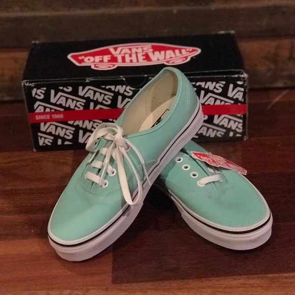 Vans Shoes - NEW Vans Authentic Beach Glass Mint Shoes